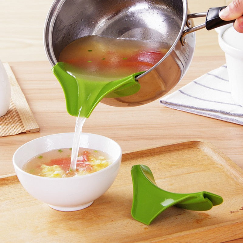 Embudo de Silicona Plegable para Cocina